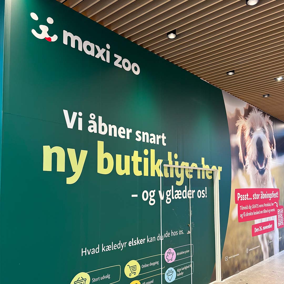 Maxi Zoo åbner i Lyngby Storcenter
